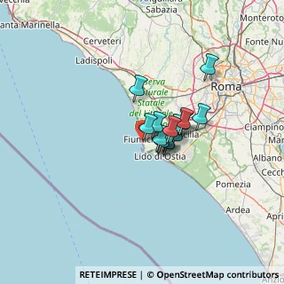 Mappa Via dei Dioscuri, 00054 Fiumicino RM, Italia (8.00867)