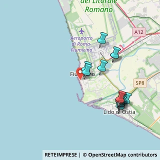 Mappa Via dei Dioscuri, 00054 Fiumicino RM, Italia (4.22538)