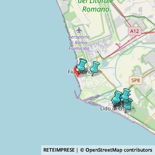 Mappa Via dei Dioscuri, 00054 Fiumicino RM, Italia (5.27667)