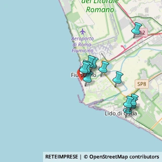 Mappa Via dei Dioscuri, 00054 Fiumicino RM, Italia (3.42154)