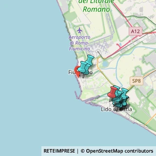 Mappa Via dei Dioscuri, 00054 Fiumicino RM, Italia (4.69)