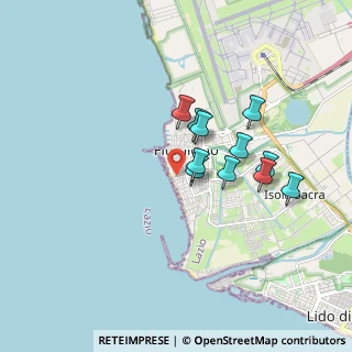 Mappa Via dei Dioscuri, 00054 Fiumicino RM, Italia (1.49455)