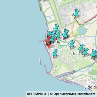 Mappa Via dei Dioscuri, 00054 Fiumicino RM, Italia (2.0665)