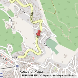 Mappa Via Frascati, 206, 00040 Rocca di Papa, Roma (Lazio)