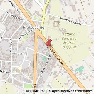 Mappa Via Nettunense Vecchia, 18A, 00047 Marino, Roma (Lazio)