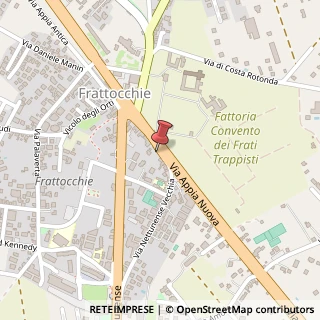 Mappa Via Appia Nuova, 126, 00047 Marino, Roma (Lazio)