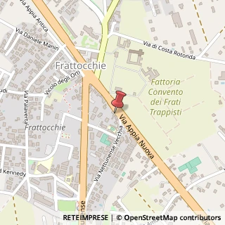 Mappa Via Nettunense Vecchia, 16, 00040 Marino, Roma (Lazio)