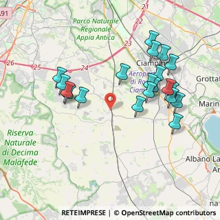 Mappa Via Davide Carazzi, 00134 Roma RM, Italia (4.24)