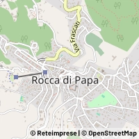 Hartă Rocca di Papa