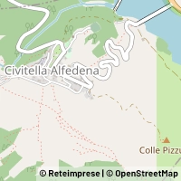 Karte Civitella Alfedena