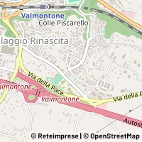 Karte Valmontone