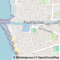 Mapa Fiumicino