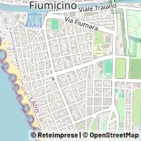 Karte Fiumicino