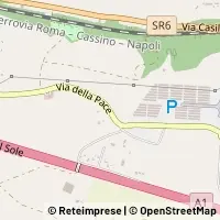 Karte Valmontone