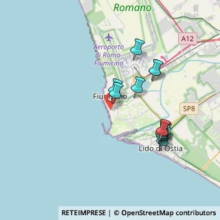 Mappa Via Portunno no-, 00054 Fiumicino RM, Italia (3.89417)