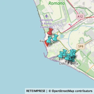Mappa Via Portunno no-, 00054 Fiumicino RM, Italia (3.9525)