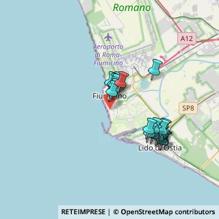 Mappa Via Portunno no-, 00054 Fiumicino RM, Italia (3.41632)