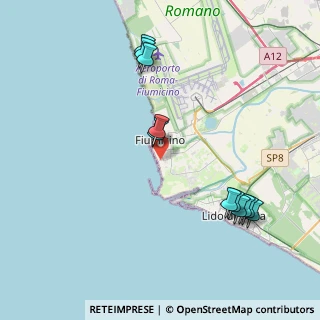 Mappa Via Portunno no-, 00054 Fiumicino RM, Italia (4.68364)