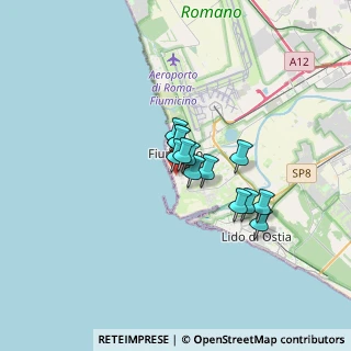 Mappa Via Portunno no-, 00054 Fiumicino RM, Italia (2.12846)