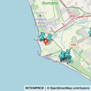 Mappa Via Ivo Oliveti, 00054 Fiumicino RM, Italia (4.585)