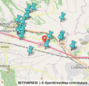 Mappa Outlet, 00038 Valmontone RM, Italia (2.2785)