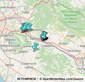 Mappa Outlet, 00038 Valmontone RM, Italia (7.10769)