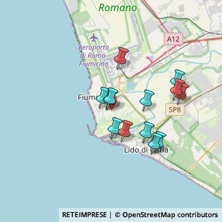 Mappa Via Passo Buole n., 00054 Fiumicino RM, Italia (3.27692)