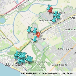 Mappa Via Umberto Zanotti Bianco, 00124 Roma RM, Italia (3.0375)