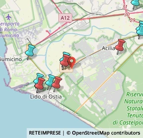 Mappa Via Umberto Zanotti Bianco, 00124 Roma RM, Italia (5.0875)