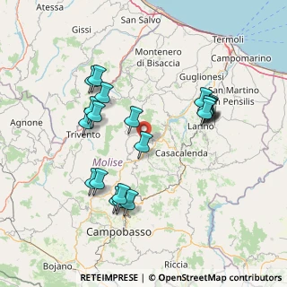 Mappa Via Guglielmo Marconi, 86030 Lupara CB, Italia (15.6845)