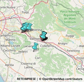 Mappa Valmontone Outlet, 00038 Valmontone RM, Italia (7.08077)