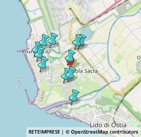 Mappa Via Antonio Iannotta, 00054 Fiumicino RM, Italia (1.46636)