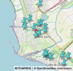 Mappa Via Antonio Iannotta, 00054 Fiumicino RM, Italia (2.09389)