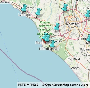 Mappa Via Antonio Iannotta, 00054 Fiumicino RM, Italia (24.49667)