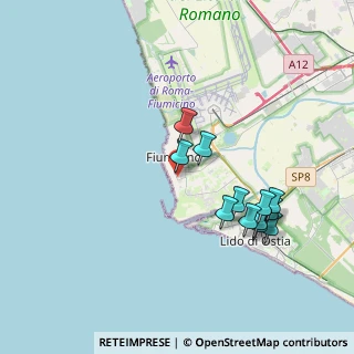 Mappa Via Romano Porto, 00054 Fiumicino RM, Italia (3.86583)