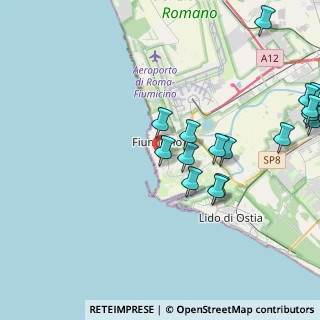 Mappa Via Romano Porto, 00054 Fiumicino RM, Italia (5.03063)