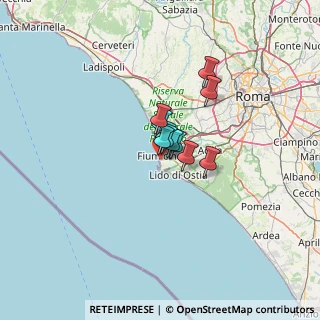Mappa Via Romano Porto, 00054 Fiumicino RM, Italia (6.36818)