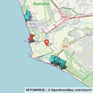 Mappa Via Giovanni Durli, 00054 Fiumicino RM, Italia (4.78067)