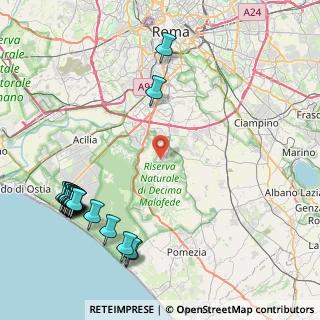 Mappa Via dei Redattori, 00128 Selcetta RM, Italia (12.0385)