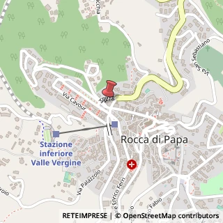 Mappa Piazza della Repubblica, Via Marino Centro Urbano 1, 00040 Rocca di Papa RM, Italia, 00040 Rocca di Papa, Roma (Lazio)