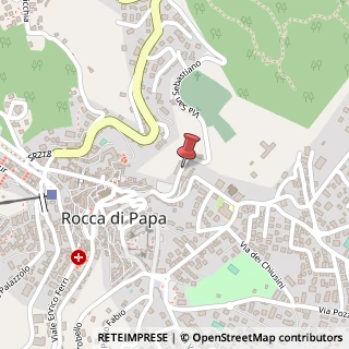 Mappa Via San Sebastiano, 20, 00040 Rocca di Papa, Roma (Lazio)