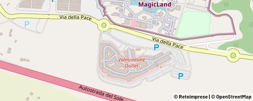 Mappa Valmontone