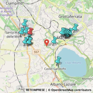 Mappa Via Spinabella, 00047 Marino RM, Italia (2.058)