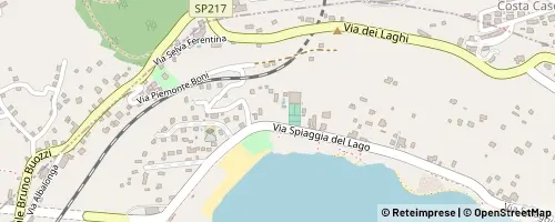 Mappa Castel Gandolfo