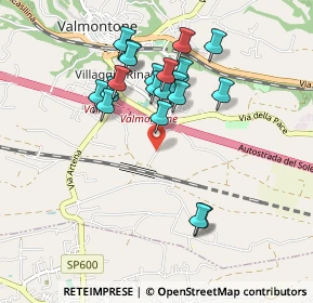 Mappa Via Colle delle Pastene, 00038 Valmontone RM, Italia (0.894)