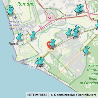 Mappa Via Gian Francesco Gamurrini, 00119 Roma RM, Italia (6.02357)