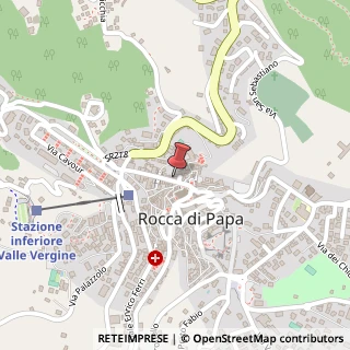Mappa Corso Costituente, 69, 00040 Rocca di Papa, Roma (Lazio)