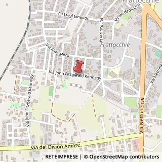 Mappa Via J. F. Kennedy, 13, 00040 Marino, Roma (Lazio)