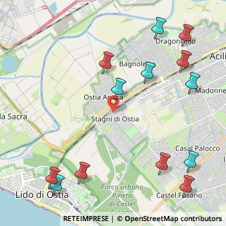 Mappa Via Giulio Quirino Giglioli, 00124 Roma RM, Italia (3.09231)