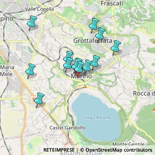 Mappa Marino Laziale, 00047 Marino RM, Italia (1.62154)